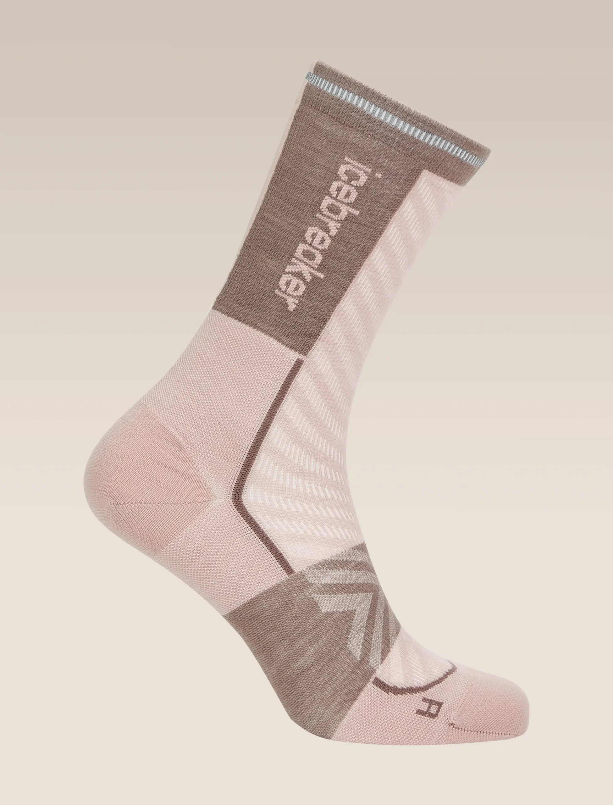 Women Run+ Crew-Socken