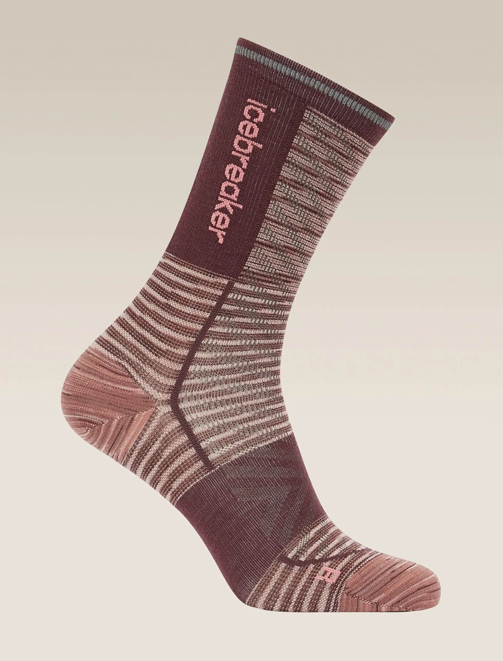 Women Run+ Crew-Socken Fusion Dye