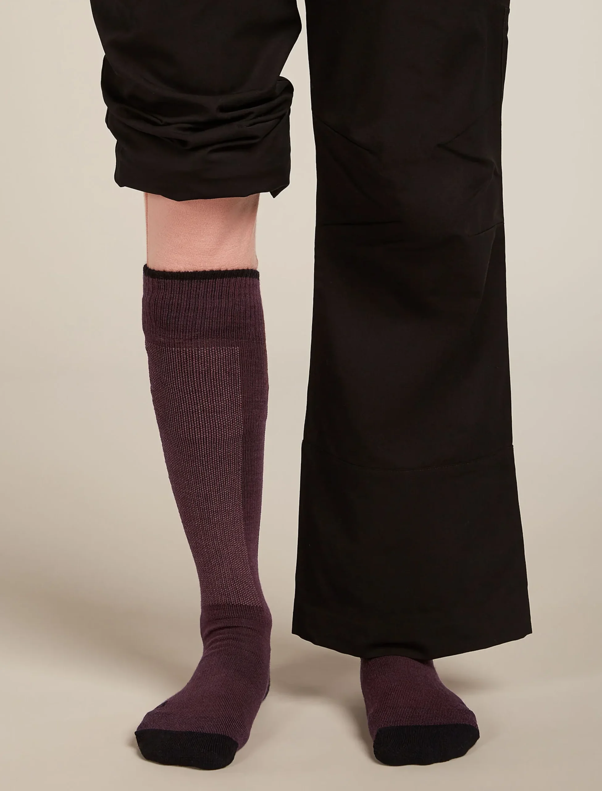 Women Ski+ Kniehohe Socken