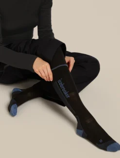 Women Ski+ Kniehohe Socken