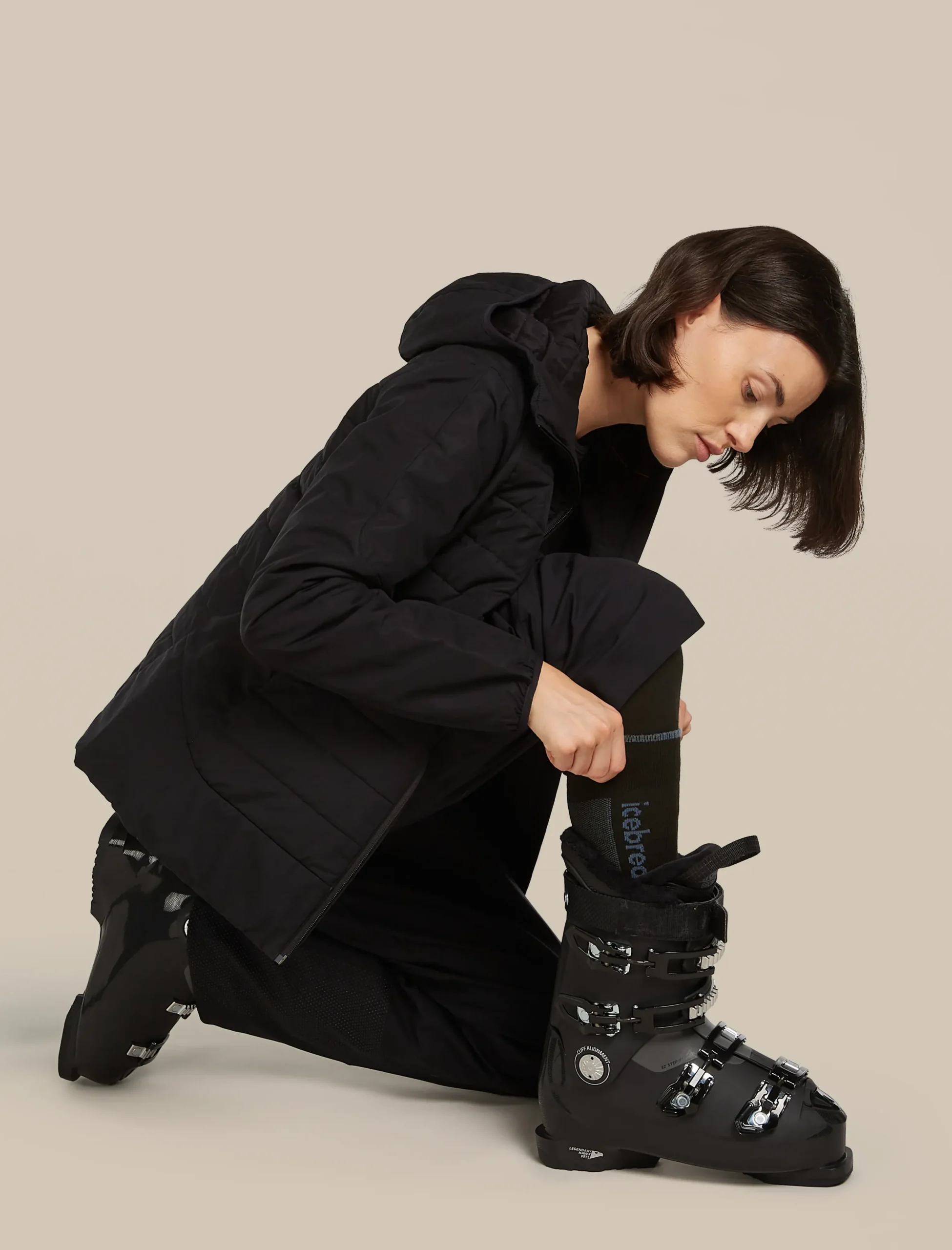 Women Ski+ Kniehohe Socken
