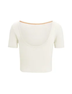 ZoneKnit™ Merino Scoop Back T-Shirt Damen