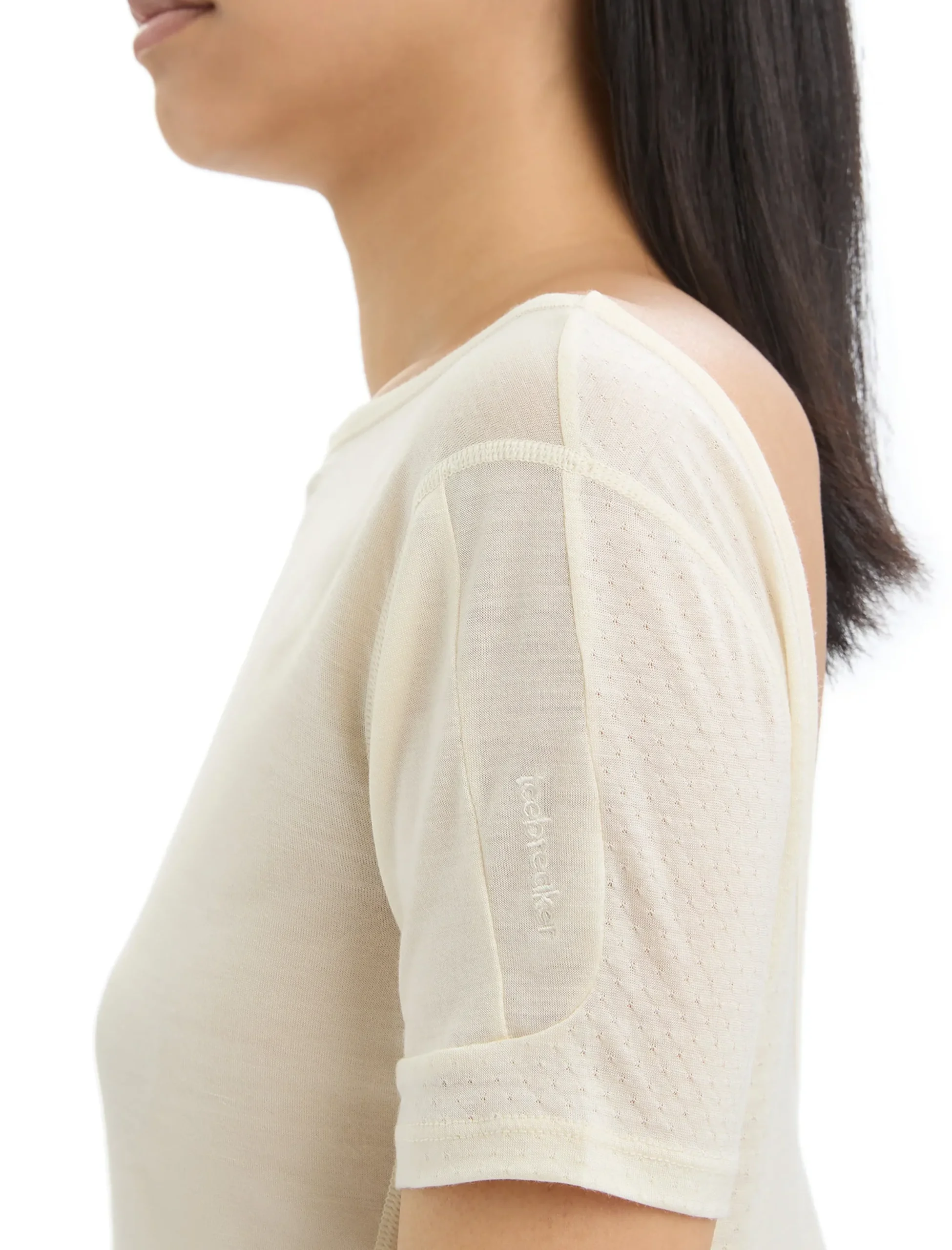 ZoneKnit™ Merino Scoop Back T-Shirt Damen