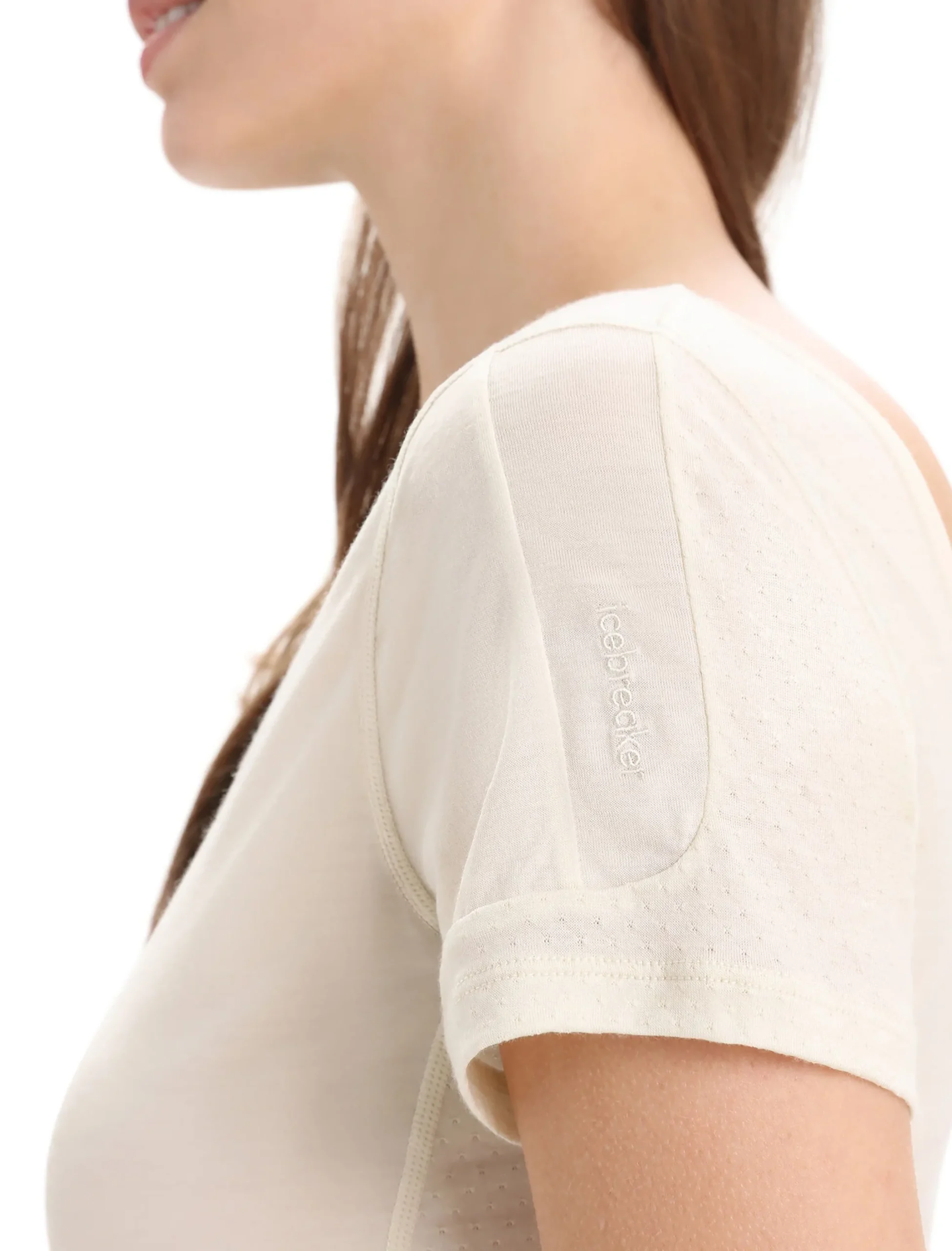 ZoneKnit™ Merino Scoop Back T-Shirt Damen