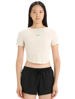 ZoneKnit™ Merino Scoop Back T-Shirt Damen