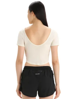 ZoneKnit™ Merino Scoop Back T-Shirt Damen