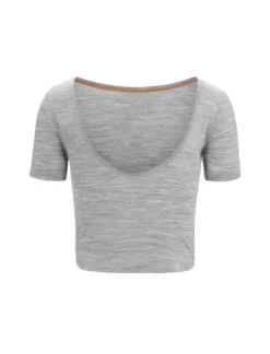 ZoneKnit™ Merino Scoop Back T-Shirt Damen
