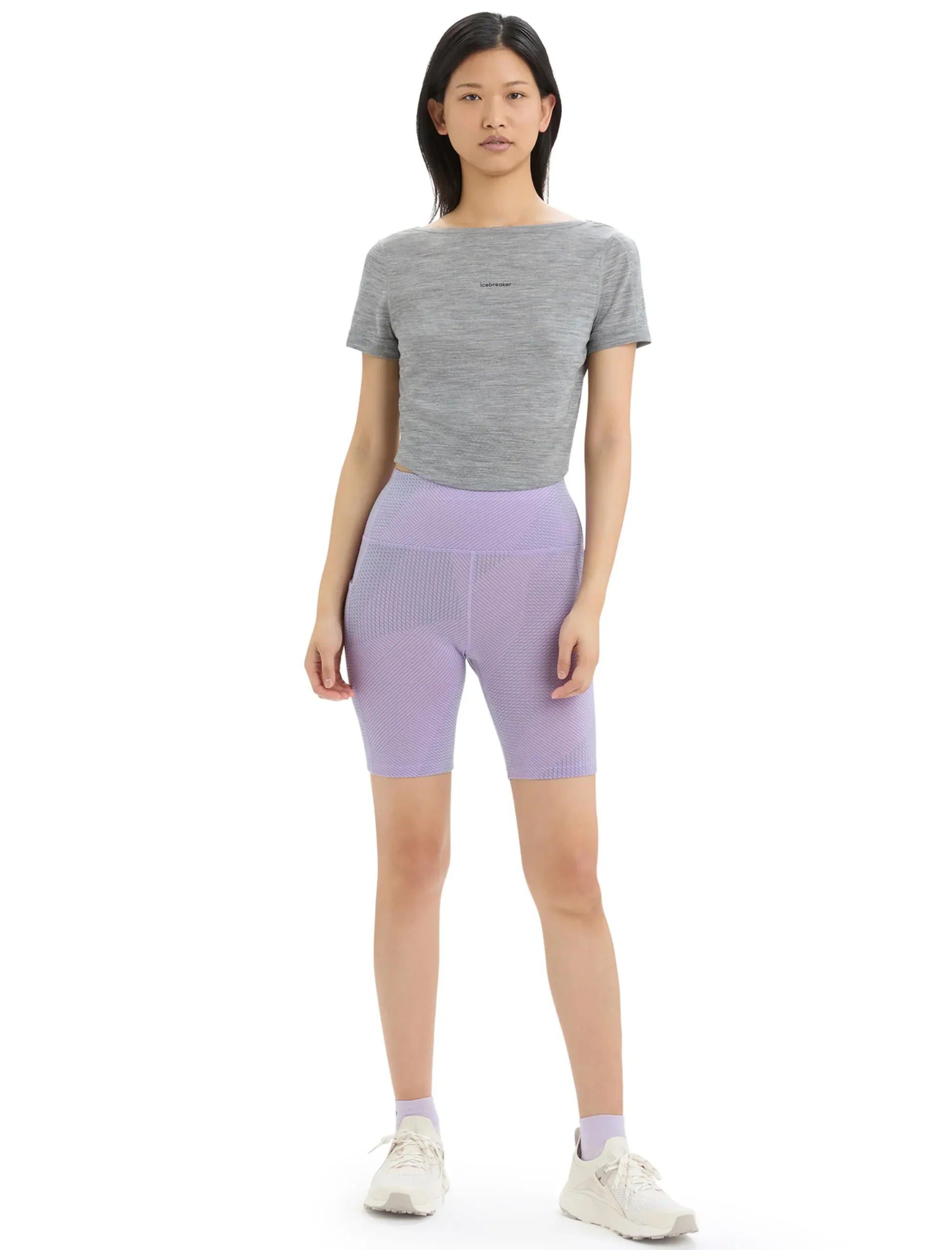 ZoneKnit™ Merino Scoop Back T-Shirt Damen