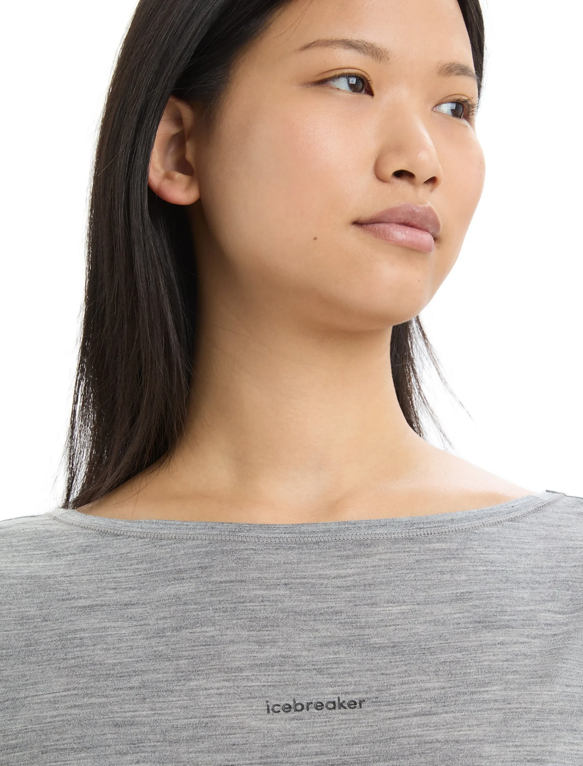 ZoneKnit™ Merino Scoop Back T-Shirt Damen