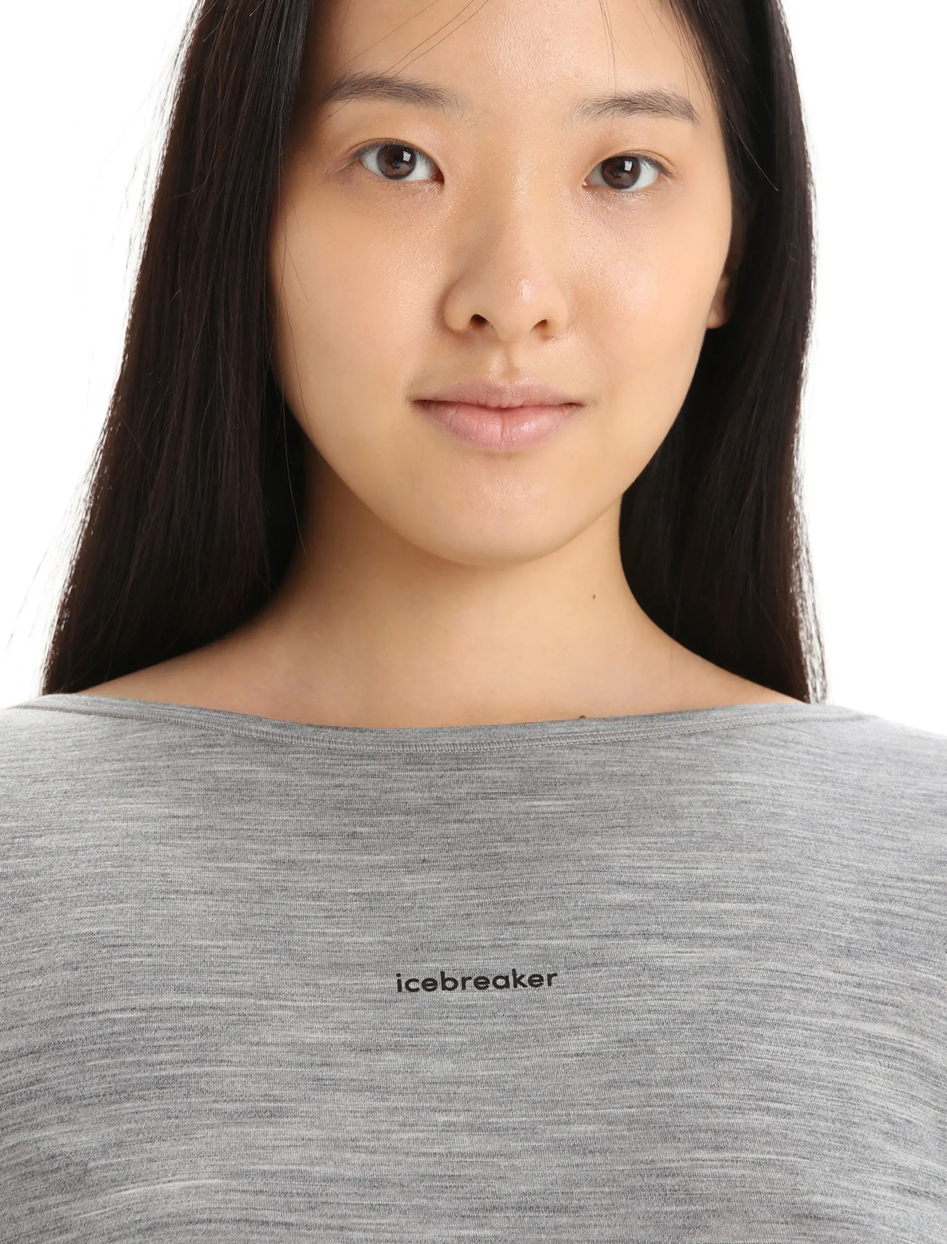 ZoneKnit™ Merino Scoop Back T-Shirt Damen